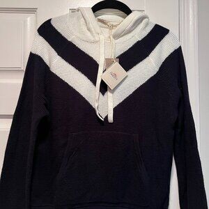 NWOT Faherty Throwback Organic Cotton Hoodie Sweatshirt Sz.S